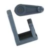 MARINE EAST Square Tube Gate Latch 1-1/8" Black