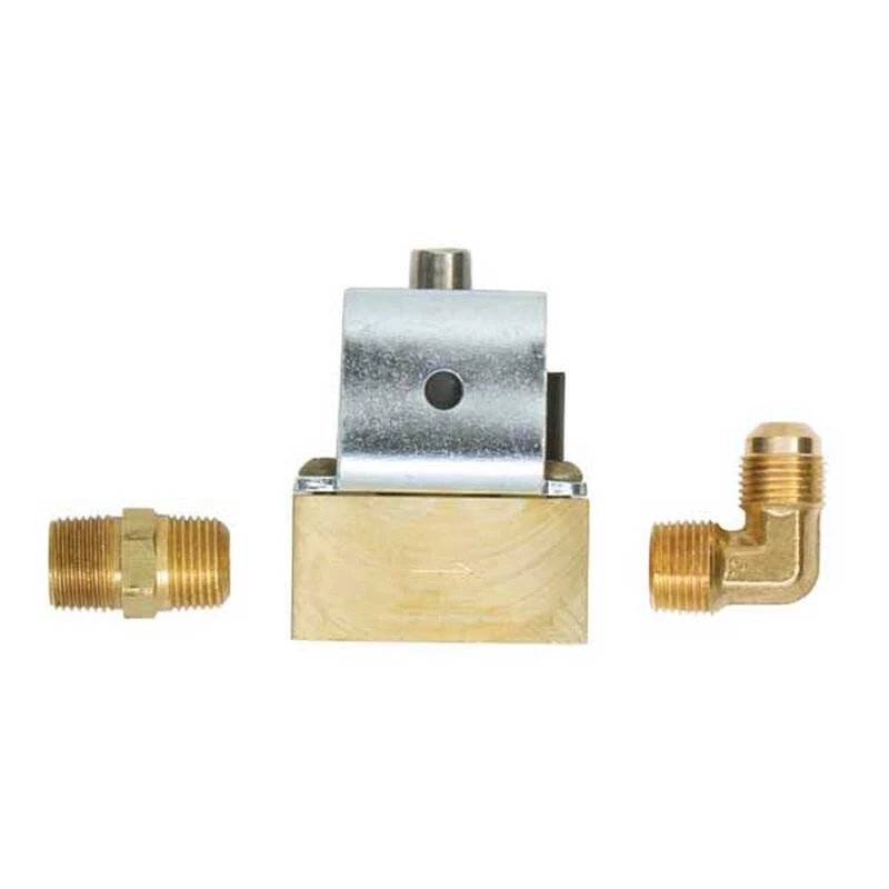 TRIDENT MARINE 24V Low-Pressure Brass Solenoid Valve, 1/4" 1 TRIDENT MARINE 24V Low-Pressure Brass Solenoid Valve, 1/4"