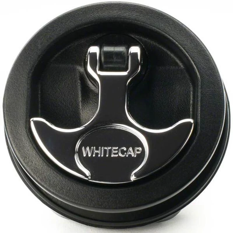 WHITECAP T-Handle Surface Mount Latch, Black/Chrome 1 WHITECAP T-Handle Surface Mount Latch, Black/Chrome