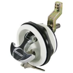 WHITECAP Lift Handle, White, Chrome Lock