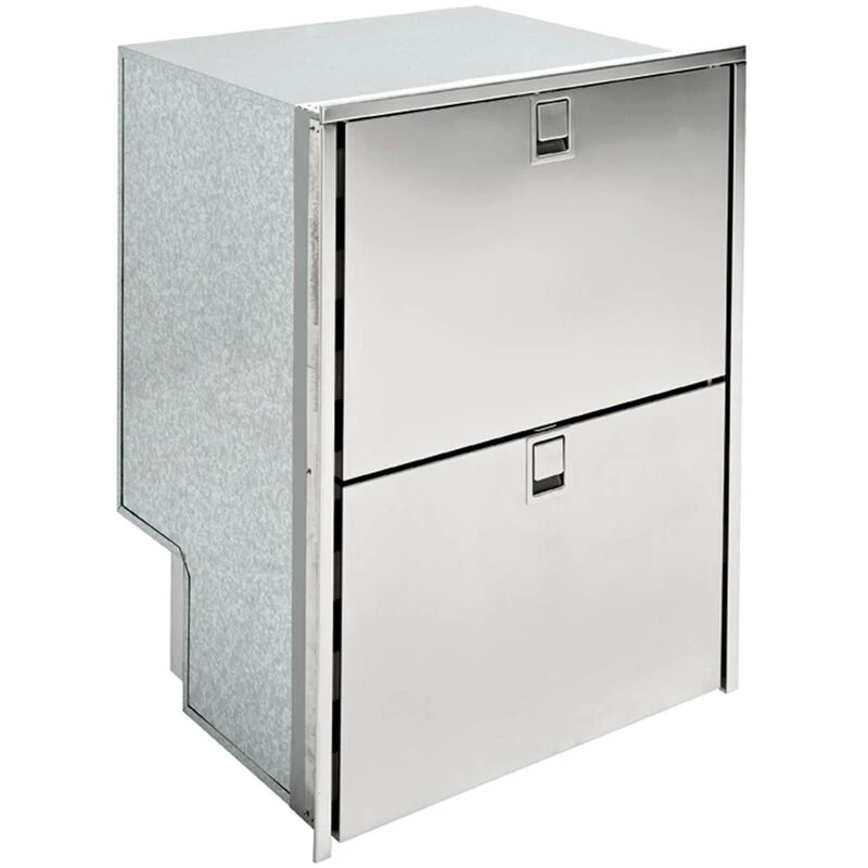 ISOTHERM Drawer 160 Light Refrigerator Only, AC/DC, 5.5 Cu. Ft., Stainless Steel, 4-Sided Flush Mount Flange 1 ISOTHERM Drawer 160 Light Refrigerator Only, AC/DC, 5.5 Cu. Ft., Stainless Steel, 4-Sided Flush Mount Flange