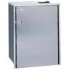 ISOTHERM Cruise 130 Drink Stainless Steel - 4.6 cu.ft., AC/DC, Right Swing, 4-Sided Stainless Steel Flange, No Freezer Compartment