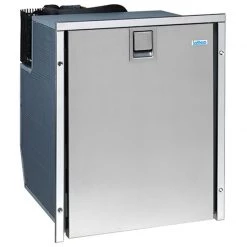 ISOTHERM Drawer 49 Stainless Steel Refrigerator with Freezer Compartment - AC/DC, 4-Sided Stainless Steel Flange