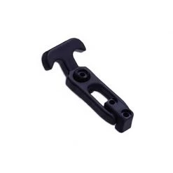 SOUTHCO MARINE Flexible T-Handle Latch, Black, Front Mount