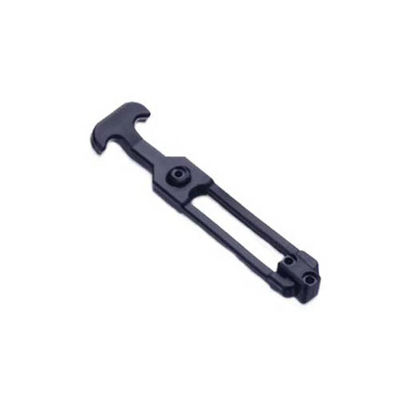 SOUTHCO MARINE Flexible T-Handle Latch, Front Mount, Black 1 SOUTHCO MARINE Flexible T-Handle Latch, Front Mount, Black