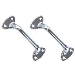 WHITECAP Chrome Plated Zinc Alloy Handles, 1-Pair