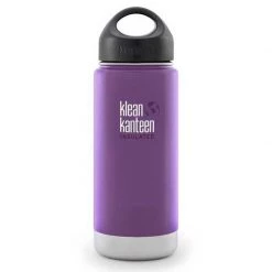KLEAN KANTEEN 16 oz. Wide-Mouth Water Bottle with Loop Cap