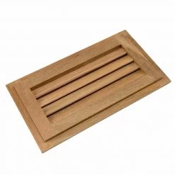 WHITECAP Teak Louvered Insert, 11 3/16" x 6 3/8" x 3/4" -Deals Boat Cabin & Galley Store 17289646 3 1500.07122018093034
