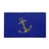WEST MARINE Anchor Boarding Mat, Blue/Gold