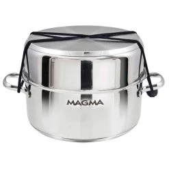MAGMA Professional Series Gourmet Nesting 10-Piece Stainless Steel Induction Cookware Set with Ceramica® Non-Stick -Deals Boat Cabin & Galley Store 17685173 3 1500.27012021120139