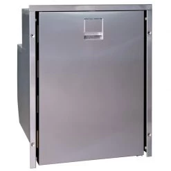 ISOTHERM Cruise 49 Clean Touch Stainless Steel, 1.75 cu.ft., AC/DC, 4-Sided Stainless Steel Flange