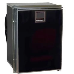 ISOTHERM Cruise 42 Elegance Black - 1.5 cu.ft., DC only, Black Door, 3-Sided Flange, Remote Mount Compressor