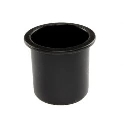 WHITECAP Nylon Recessed Cup Holder, Black