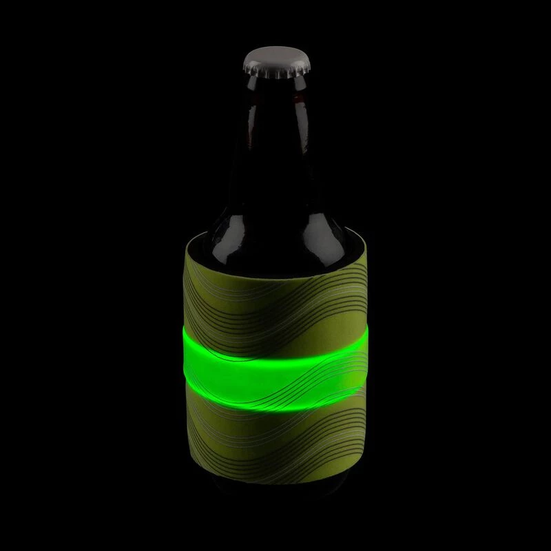 NITE IZE SlapLit™ LED Drink Wrap, Green 7 NITE IZE SlapLit™ LED Drink Wrap, Green - Image 7