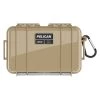 PELICAN PRODUCTS 1050 Waterproof Micro Case, Desert Tan