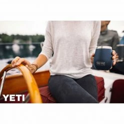 YETI 10 oz. Rambler&reg; Wine Tumbler, Navy -Deals Boat Cabin & Galley Store 19428804 4 1500.16052019013037