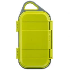 PELICAN PRODUCTS G40 Waterproof Go Case, Lime/Gray