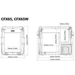 DOMETIC 60 Liter AC/DC Portable Refrigerator/Freezer -Deals Boat Cabin & Galley Store 19747807 5 1500.15082019023140