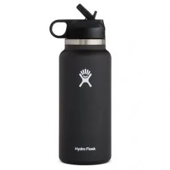 HYDRO FLASK 32 oz. Wide-Mouth Water Bottle with Straw Lid