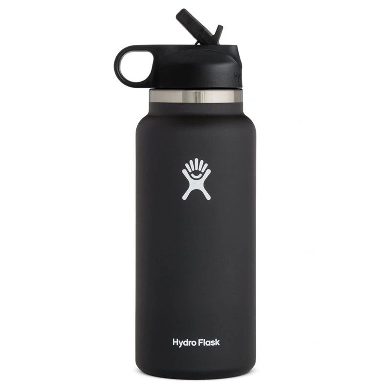 HYDRO FLASK 32 oz. Wide-Mouth Water Bottle with Straw Lid 1 HYDRO FLASK 32 oz. Wide-Mouth Water Bottle with Straw Lid