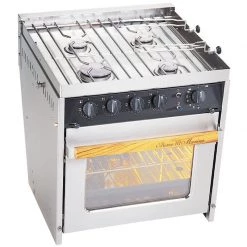 FORCE 10 Four-Burner Gourmet Galley Gimbaled Propane Ranges