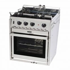 FORCE 10 Three-Burner Glass-Top 120V Electric Range