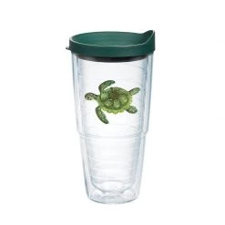 TERVIS 24 oz. Green Turtle Tumbler with Lid