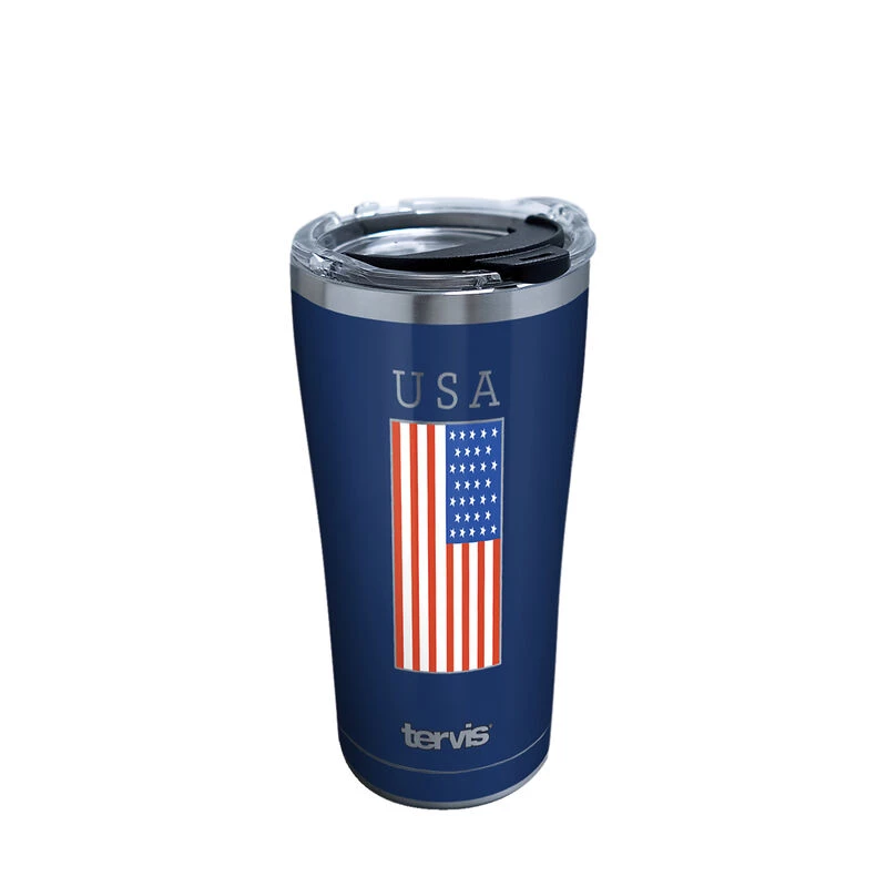 TERVIS 20 oz. USA Flag Tumbler with Lid 1 TERVIS 20 oz. USA Flag Tumbler with Lid