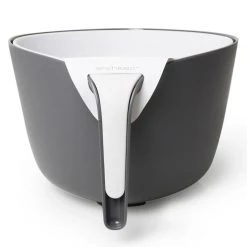 ARCHITEC 3 Quart Colander & Bowl Set, White/Gray