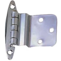 PERKO CP Brass Inset Hinge - 2.75" H x 2.125" W