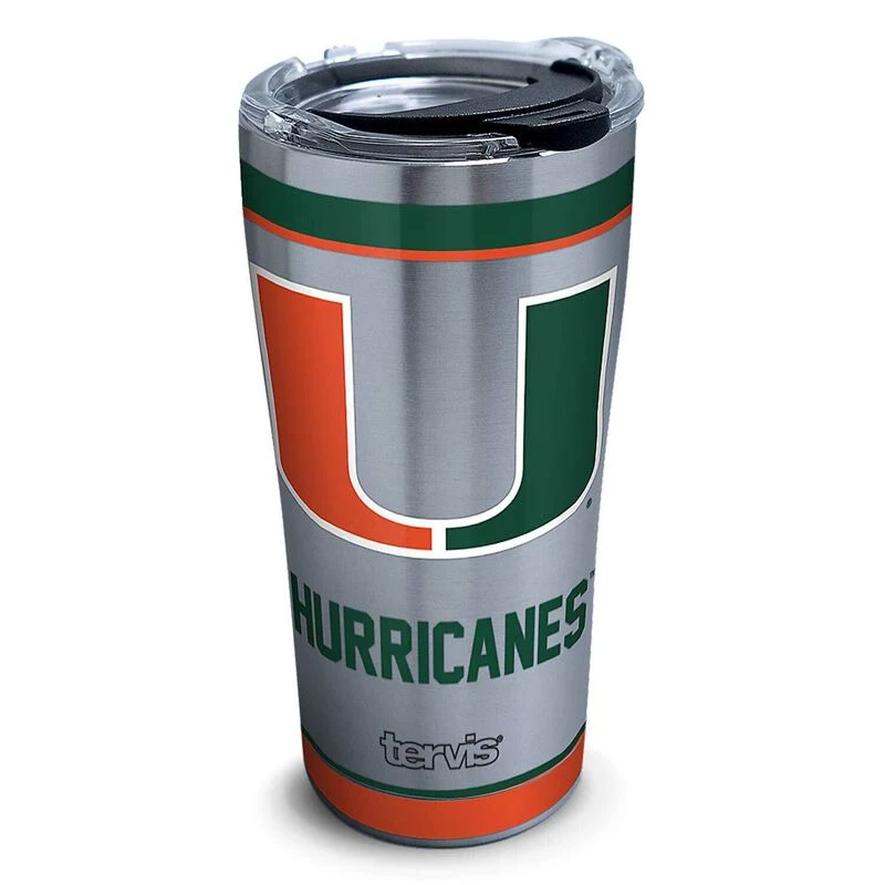 TERVIS 20 oz. University of Miami Tumbler with Lid 1 TERVIS 20 oz. University of Miami Tumbler with Lid