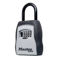 MASTER LOCK 3 1/4" Wide Resettable Combination Portable Lock Box