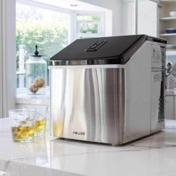 NEW AIR Countertop Clear Ice Maker, 40 lbs. -Deals Boat Cabin & Galley Store 20279907 4 1500.14062021033020