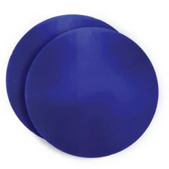 BIXBY INTERNATIONAL 7 1/2" Diameter BixStix Non-Slip Pads, Blue