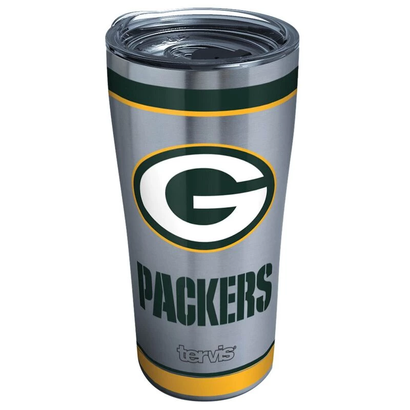 TERVIS 20 oz. Green Bay Packers Traditional Tumbler with Lid 1 TERVIS 20 oz. Green Bay Packers Traditional Tumbler with Lid