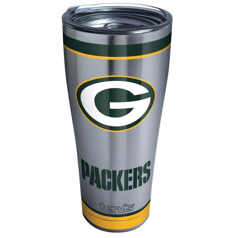 TERVIS 30 oz. Green Bay Packers Traditional Tumbler with Lid 1 TERVIS 30 oz. Green Bay Packers Traditional Tumbler with Lid