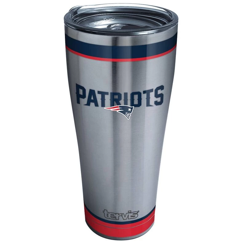 TERVIS 30 oz. New England Patriots Traditional Tumbler with Lid 1 TERVIS 30 oz. New England Patriots Traditional Tumbler with Lid