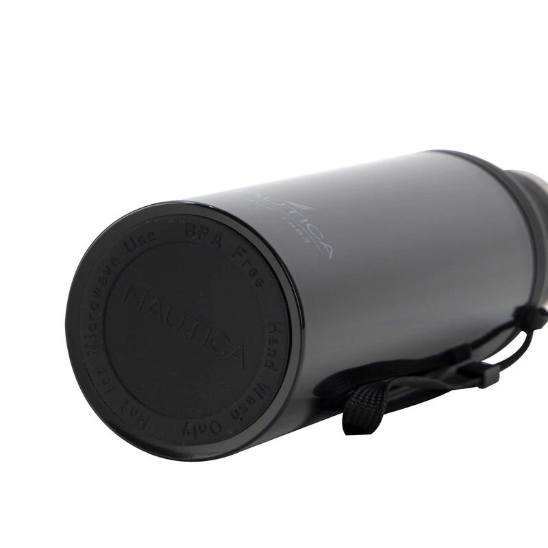 NAUTICA 17 oz. Jib Stainless Steel Water Bottle 3 NAUTICA 17 oz. Jib Stainless Steel Water Bottle - Image 3