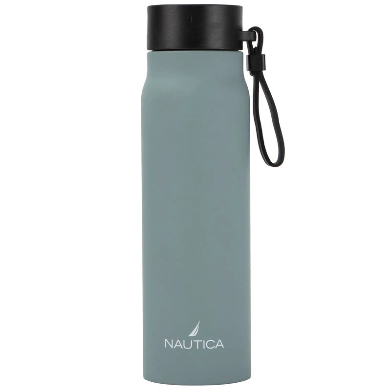 NAUTICA 17.5 oz. Stern Stainless Steel Water Bottle 1 NAUTICA 17.5 oz. Stern Stainless Steel Water Bottle
