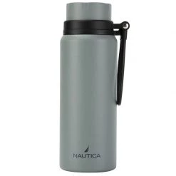 NAUTICA 22 oz. Square Knot Stainless Steel Water Bottle