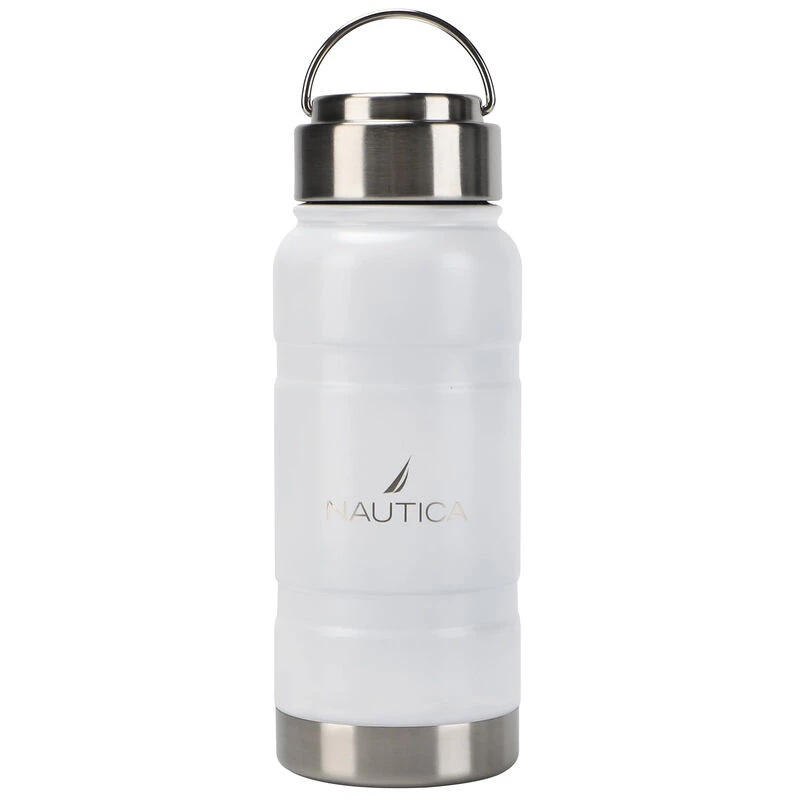 NAUTICA 18.5 oz. Bow Stainless Steel Water Bottle 1 NAUTICA 18.5 oz. Bow Stainless Steel Water Bottle