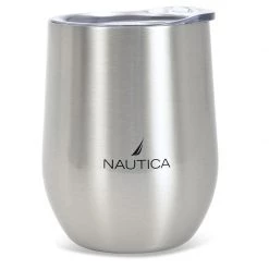 NAUTICA 12 oz. Port Stainless Steel Wine Tumbler