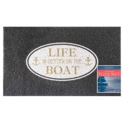 CON-TACT BRAND 18" x 30" PVC Spray Print Boarding Mat, Life is Better on the Boat 7 CON-TACT BRAND 18" x 30" PVC Spray Print Boarding Mat, Life is Better on the Boat -Deals Boat Cabin & Galley Store 20437638 4 1500.08122021093022