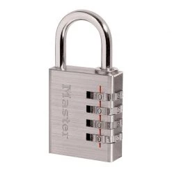 MASTER LOCK 1 9/16 Inch (40mm) Wide Set Your Own Combination Padlock