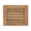 SEATEAK Louvered Teak Insert, 3/4" x 9 1/8" x 7 1/2"