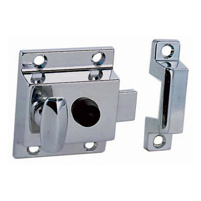 PERKO Button Latch - 2 1/8" x 2 1/4" 1 PERKO Button Latch - 2 1/8" x 2 1/4"