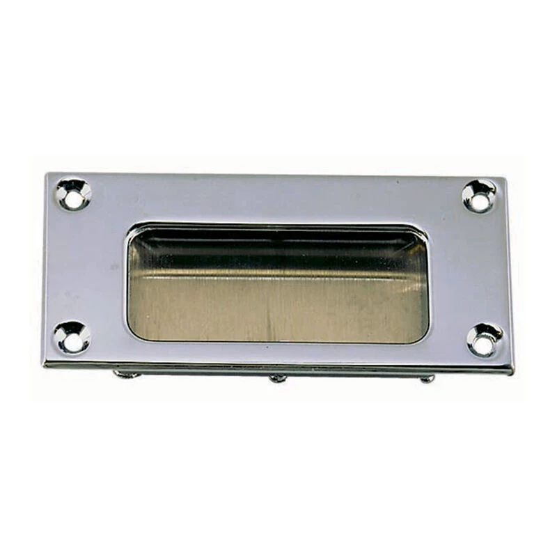 PERKO Wide Zinc Flush Pull 1 PERKO Wide Zinc Flush Pull