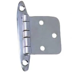 PERKO CP Brass Flush Hinge - 2.75" H x 2.125" W