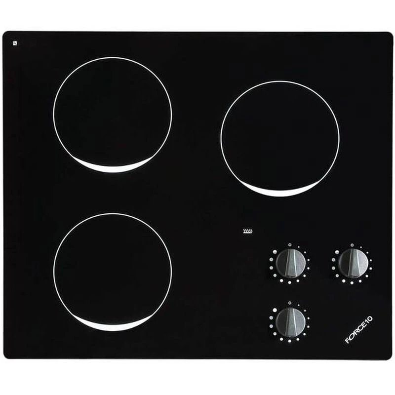 FORCE 10 Three-Burner Electric Cooktop 1 FORCE 10 Three-Burner Electric Cooktop