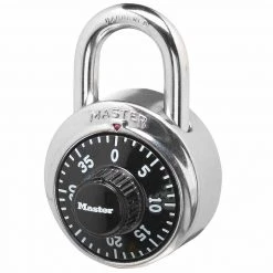 MASTER LOCK 1 7/8 Inch (48mm) Wide Combination Dial Padlock